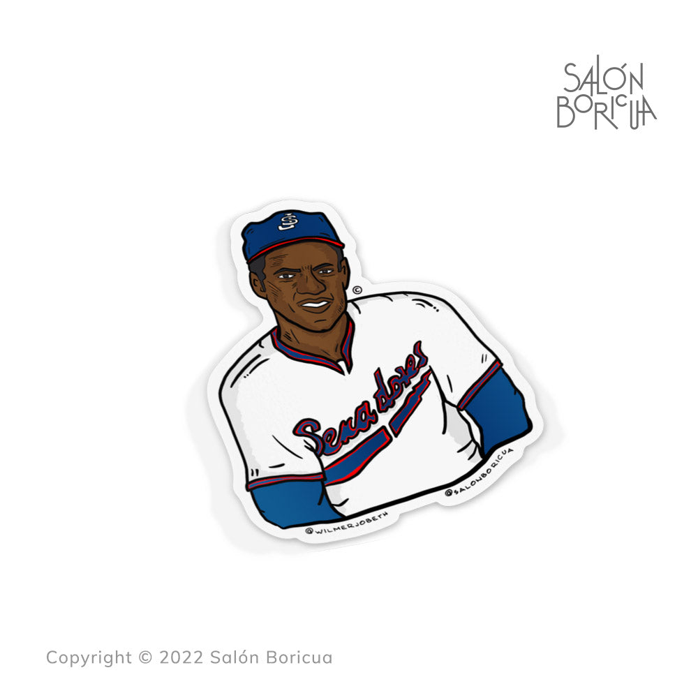 Roberto Clemente 21 - Santurce (Premium Sticker) – Salón Boricua